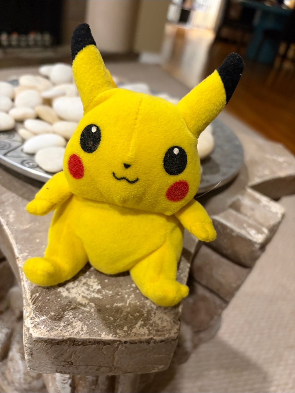 Pikachu Plush Toy - Yellow Red Black
